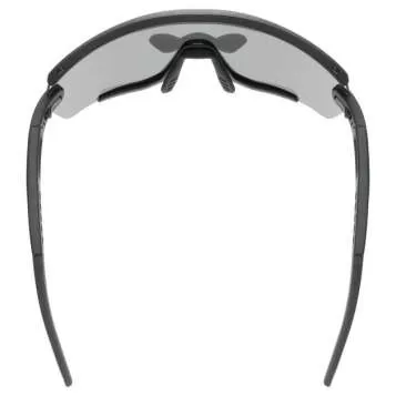 Uvex Sportstyle 236 Sportbrille Set - Black Mat Mirror Silver, Clear