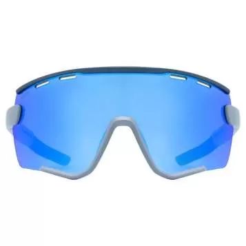 Uvex Sportstyle 236 Sportbrille - Rhino-Deep Space Mat Mirror Blue, Clear