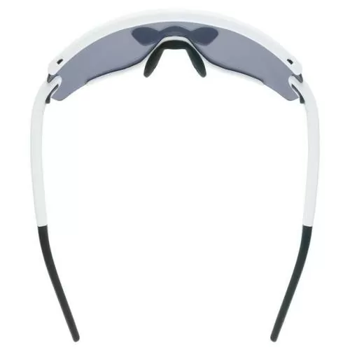 Uvex Sportstyle 236 Sportbrille Set - White Mat Mirror Green, Clear