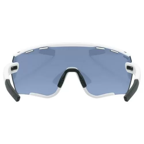 Uvex Sportstyle 236 Sportbrille Set - White Mat Mirror Green, Clear