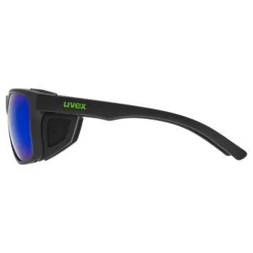 Uvex Sportstyle 312 Colorvision Sport Glasses - Black Mat Mirror Green