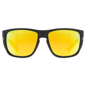 Uvex Sportstyle 312 Colorvision Sport Glasses - Deep Space Mat Mirror Orange