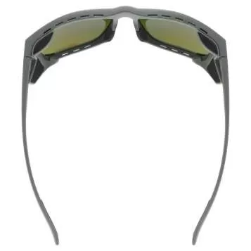 Uvex Sportstyle 312 Colorvision Sport Glasses - Rhino Mat Litemirror Green