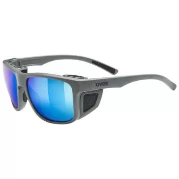 Uvex Sportstyle 312 Sun Glasses - Rhino Mat Mirror Blue
