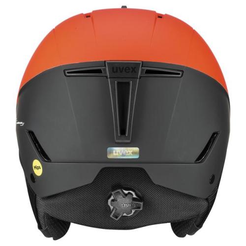 Preview: Uvex Stance MIPS Ski Helmet - fierce red - black matt