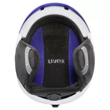 Uvex Ultra MIPS Ski Helmet - purple bash-white matt