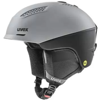 Uvex Ultra MIPS Skihelm - rhino - black matt