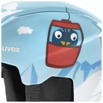 Uvex Viti Set Ski Helmet - light blue birdy
