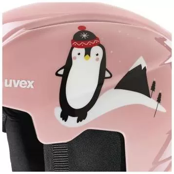 Uvex Viti Set Ski Helmet - pink penguin