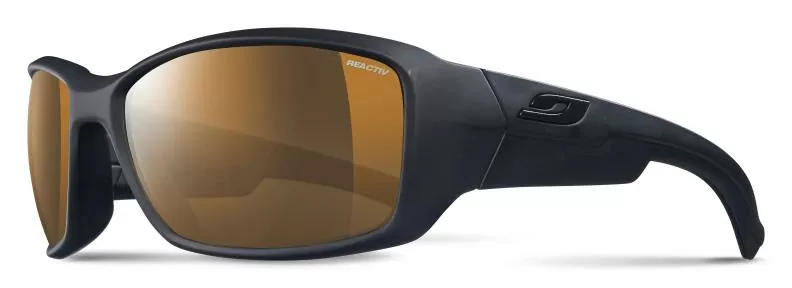 Julbo Sportbrille Whopps - Matt Schwarz, Braun