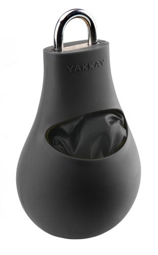 Preview: YAKKAY Safe One - Helm Schloss - schwarz Preview: YAKKAY Safe One - Helm Schloss - schwarz