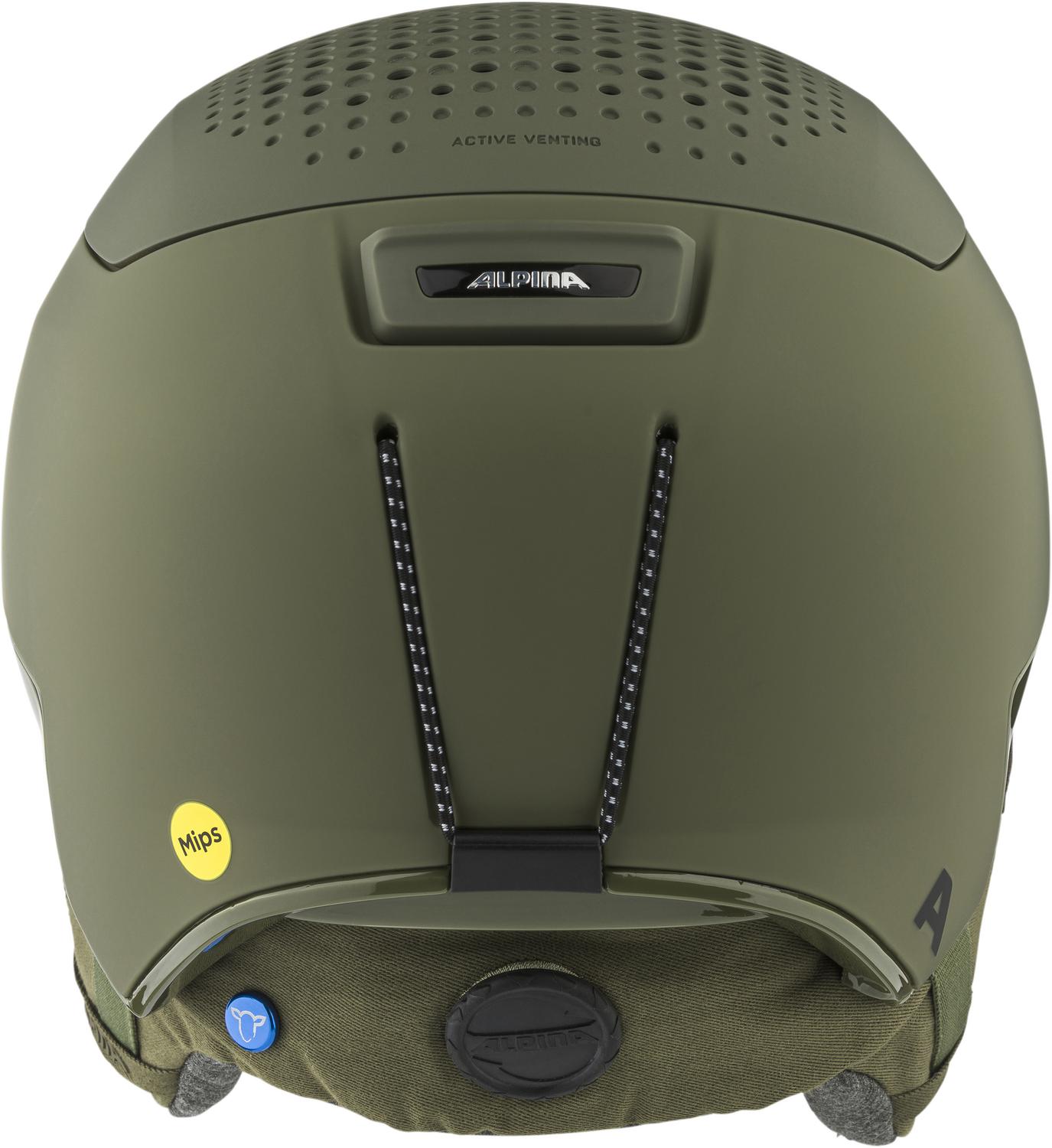 ALPINA Banff IPS – Casco de esquí y snowboard Freeride – ventilación