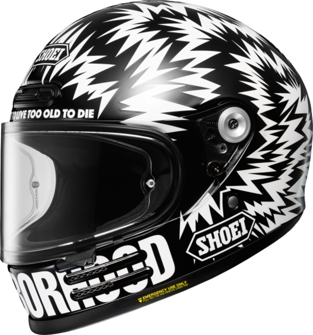 SHOEI Full-face helmet Glamster 06 Neighborhood X DSC TC-5 black-white