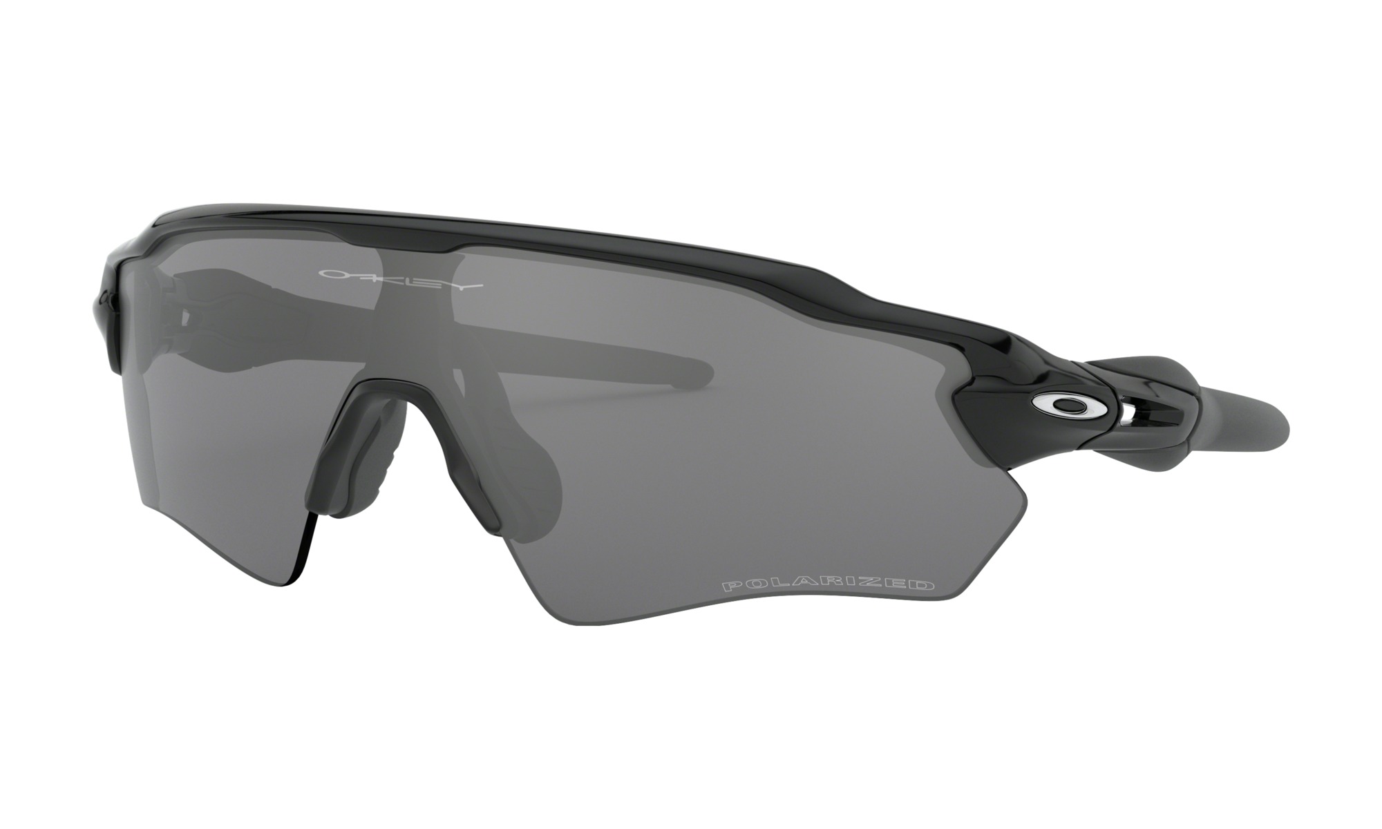 Oakley radar ev polished black clearance