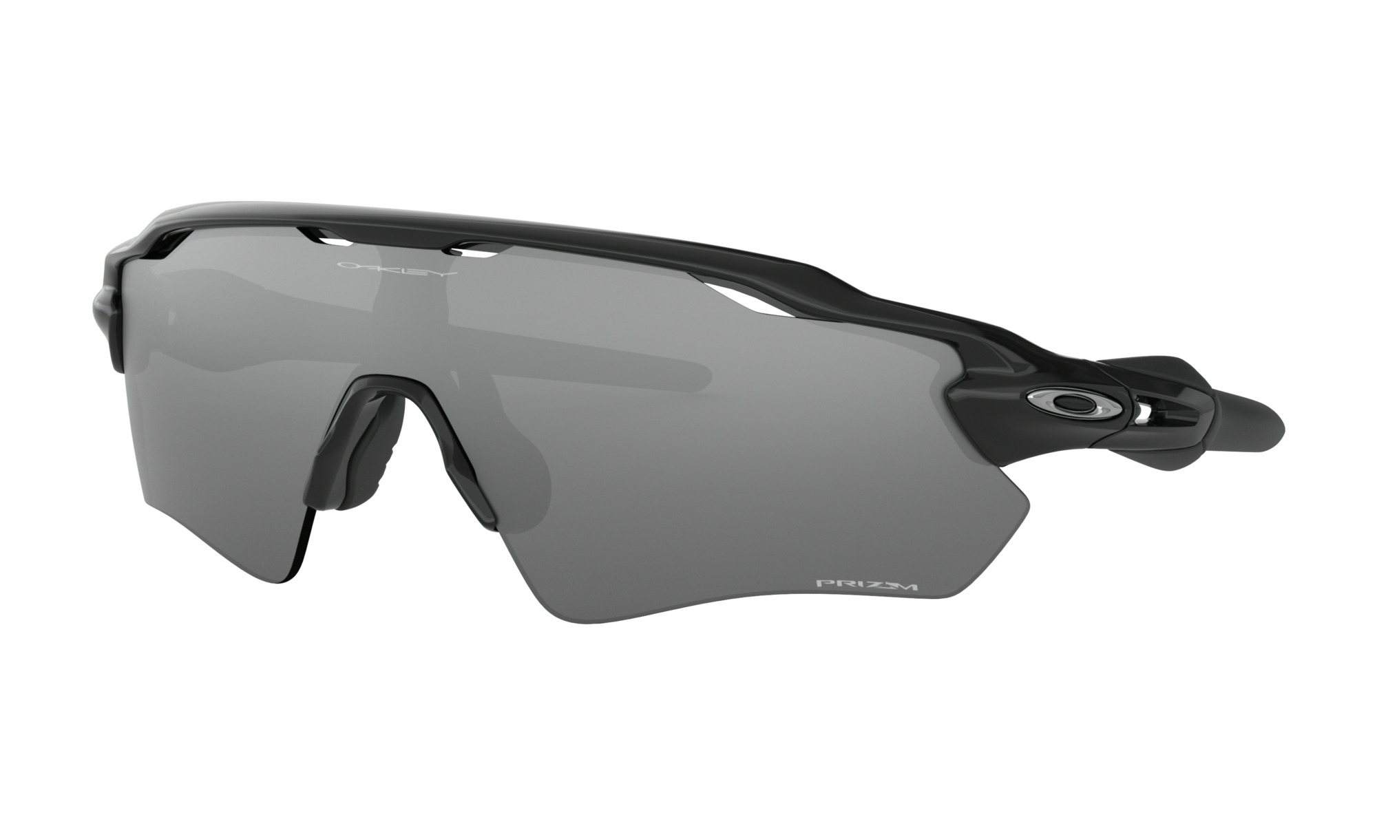 Oakley radar ev polished black clearance