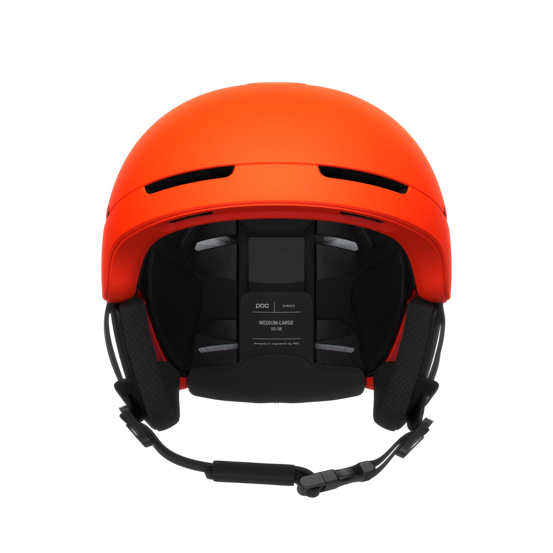 POC Obex MIPS Ski Helmet - Fluorescent Orange Matt