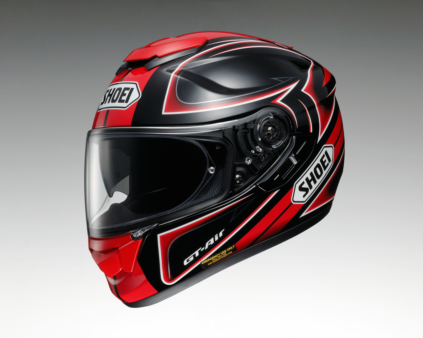 SHOEI GT-Air Expanse TC-1 Full Face Helmet - black-red-white