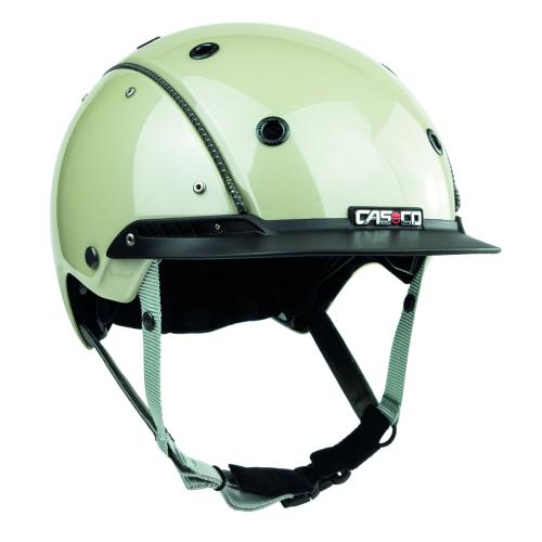 Casco Champ 3 Plus Reithelm - Arabisch Weissmetallic
