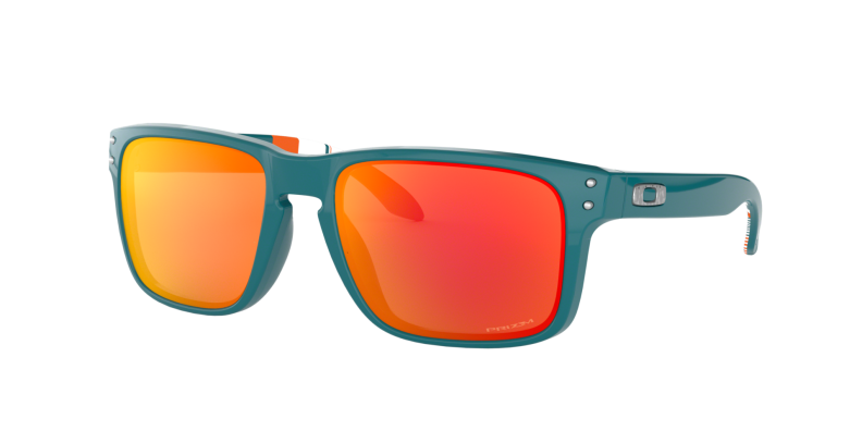 Oakley Sonnenbrille Holbrook - Matte Black Prizm Ruby