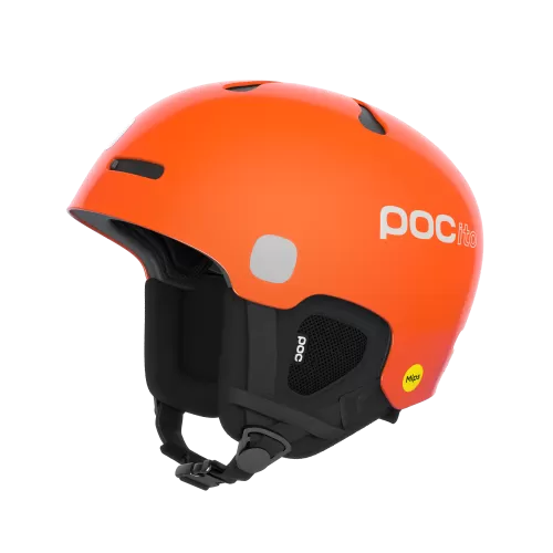 POCito Ski Helmet Auric Cut MIPS - Fluorescent Orange