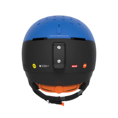 Poc Ski Helmet Meninx RS MIPS - Uranium Black, Natrium Blue Matt