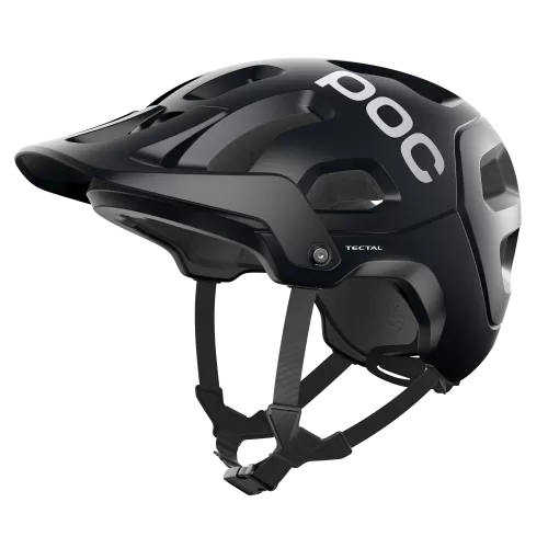 POC Tectal Velohelm - Uranium Black Matt