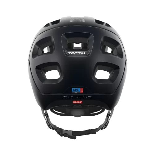 POC Tectal Velohelm - Uranium Black Matt