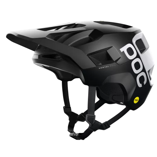 POC Kortal Race MIPS Velohelm - Uranium Black / Matt Hydrogen White