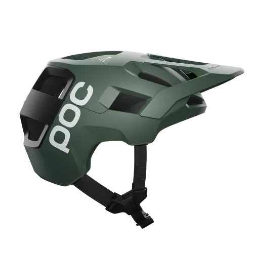 POC Kortal Race MIPS Bike Helmet - Epidote Green/Uranium Black Metallic/Matt