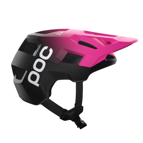 POC Kortal Race MIPS Bike Helmet - Fluorescent Pink-Uranium Black Matt