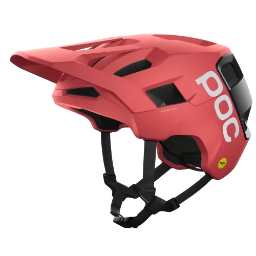 POC Kortal Race MIPS Bike Helmet - Ammolite Coral-Uranium Black Matt