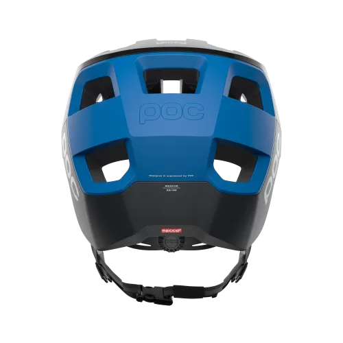 POC Kortal Bike Helmet - Uranium Black/Opal Blue Metallic/Matt