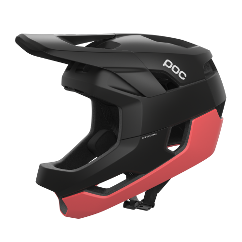 POC Otocon Velohelm - Uranium Black-Ammolite Coral Matt