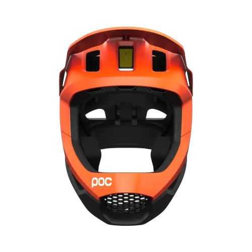POC Otocon Race MIPS Velohelm - Fluorescent Orange AVIP/Uranium Black Matt