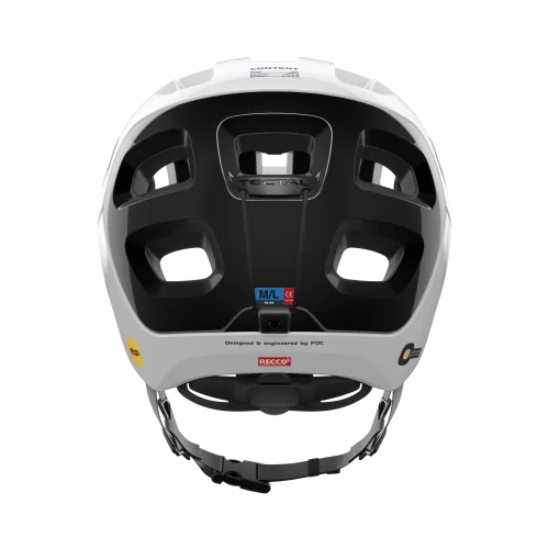 POC Velohelm Tectal Race MIPS - Hydrogen White, Uranium Black