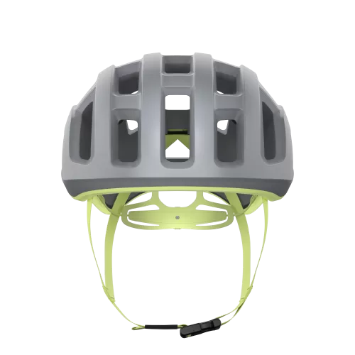 POC Ventral Lite Bike Helmet - Granite Grey/Lemon Calcite Matt