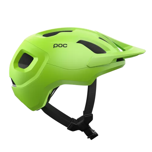 POC Axion Velo Helmet - Fluorescent Yellow/Green Matt