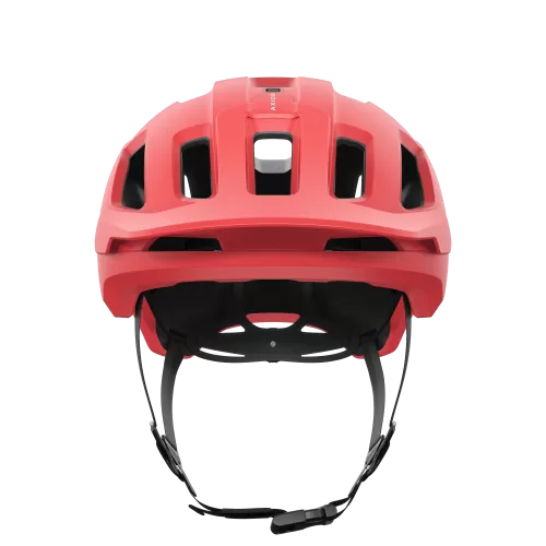 POC Axion Race MIPS Bike Helmet - Ammolite Coral/Uranium Black Matt