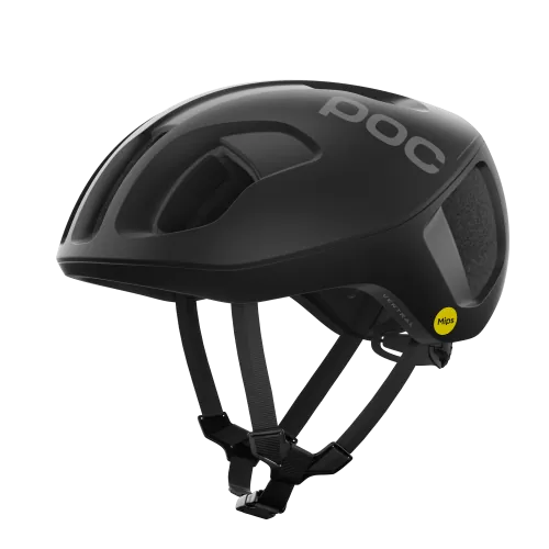 POC Ventral MIPS Velohelm - Uranium Black Matt