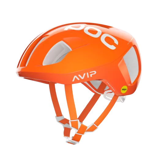 POC Ventral MIPS Velohelm - Fluorescent Orange AVIP
