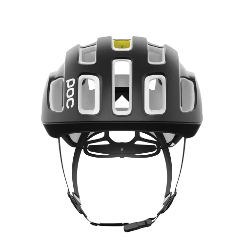 POC Ventral Air MIPS NFC Velohelm - Uranium Black / Hydrogen White Matt