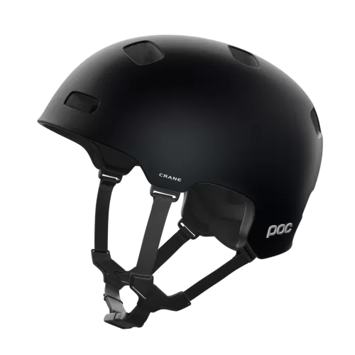 POC Crane MIPS Velohelm - Uranium Black Matt