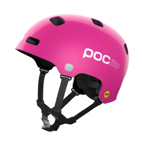 POC Velohelm POCito Crane MIPS - Fluorescent Pink