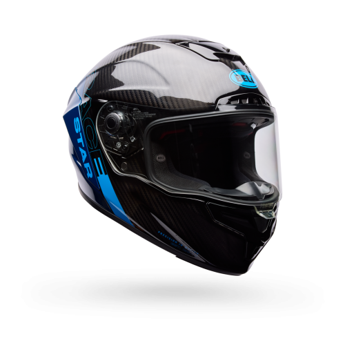 Bell Moto Racestar DLX Flex Strike - blau