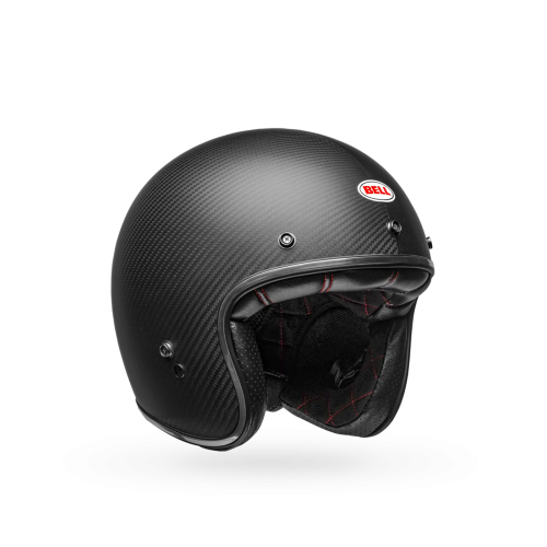 Bell Moto Custom 500 Carbon Solid - schwarz