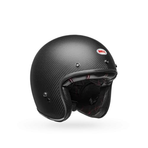 Bell Moto Custom 500 Carbon Solid SCHWARZ