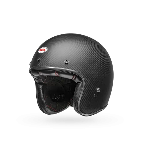 Bell Moto Custom 500 Carbon Solid SCHWARZ