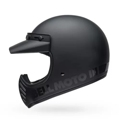Bell Moto Moto-3 Classic SCHWARZ