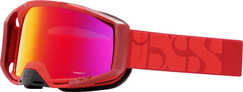 iXS Goggle Trigger - racing red/ mirror crimson one-s