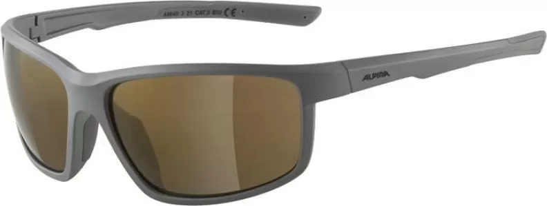 Alpina DEFEY Eyewear - moon-grey matt, bronce mirror